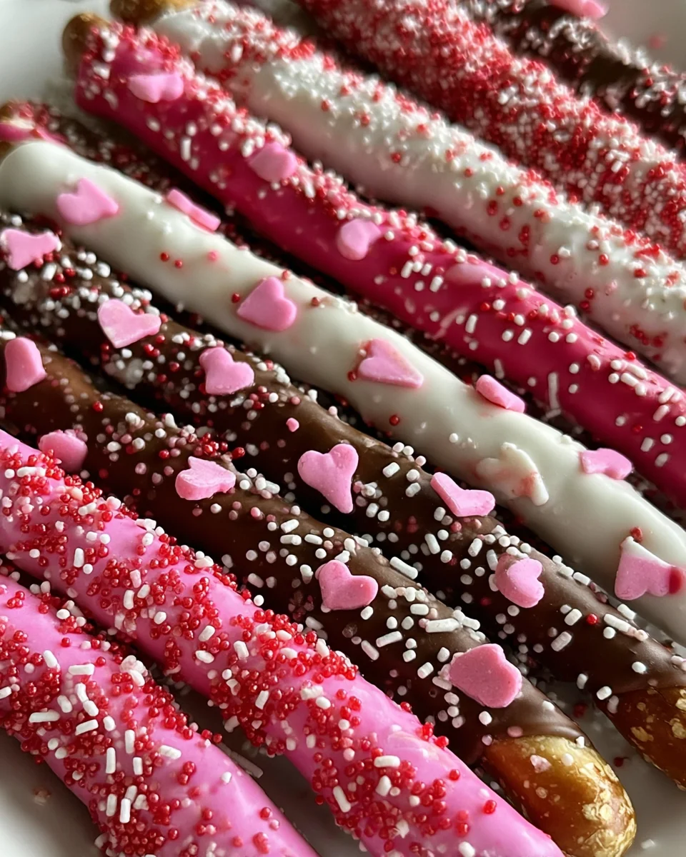 Valentine's Day Chocolate Covered Pretzels Recipe 18 Valentines Day Chocolate Covered Pretzels Recipe 2