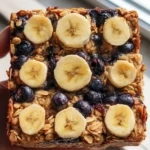 Wholesome Baked Oatmeal with Applesauce (Vegan)