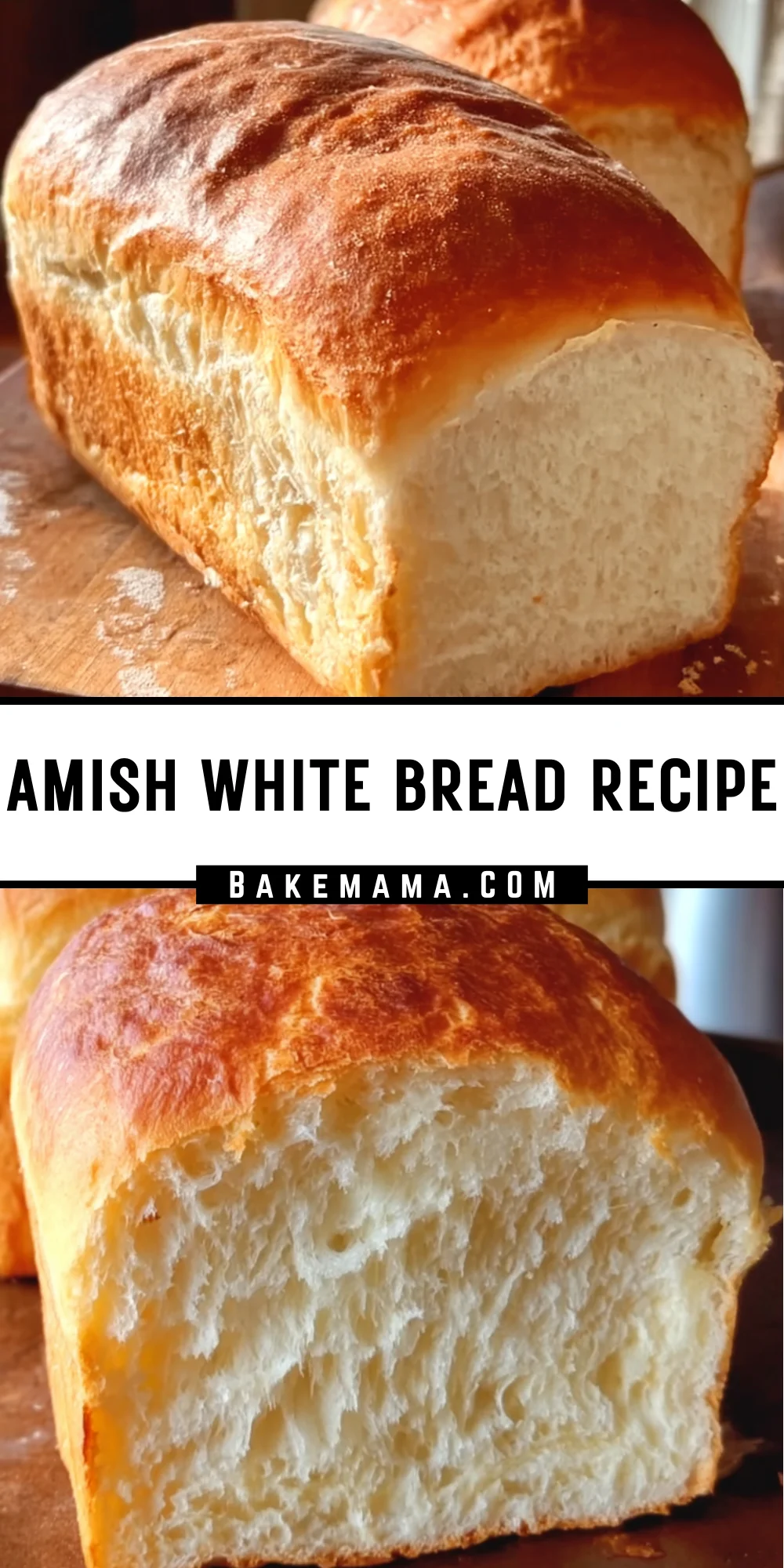 Amish White Bread Recipe 21 Pinterest Hidden Image