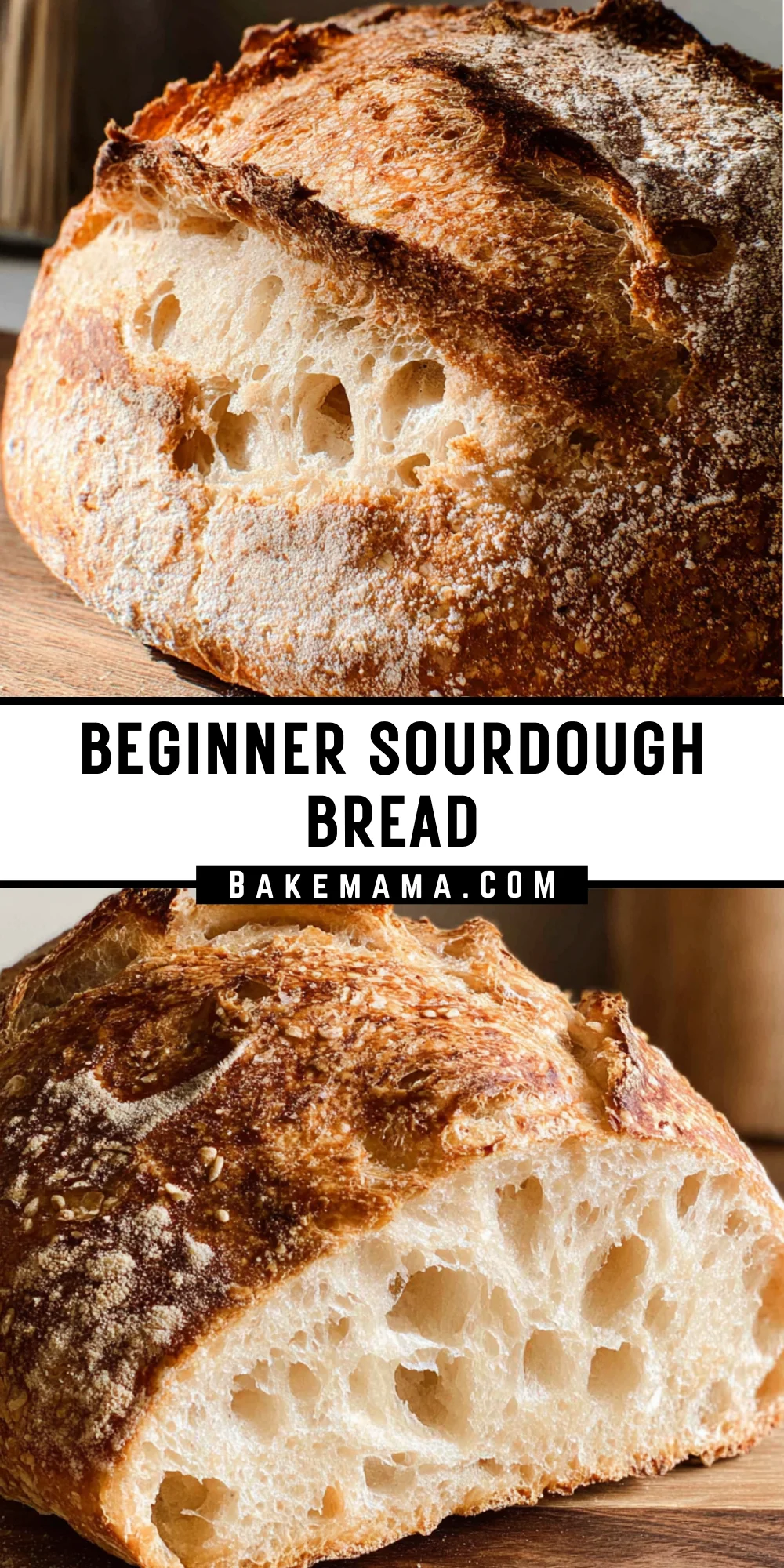 Beginner Sourdough Bread 18 Pinterest Hidden Image