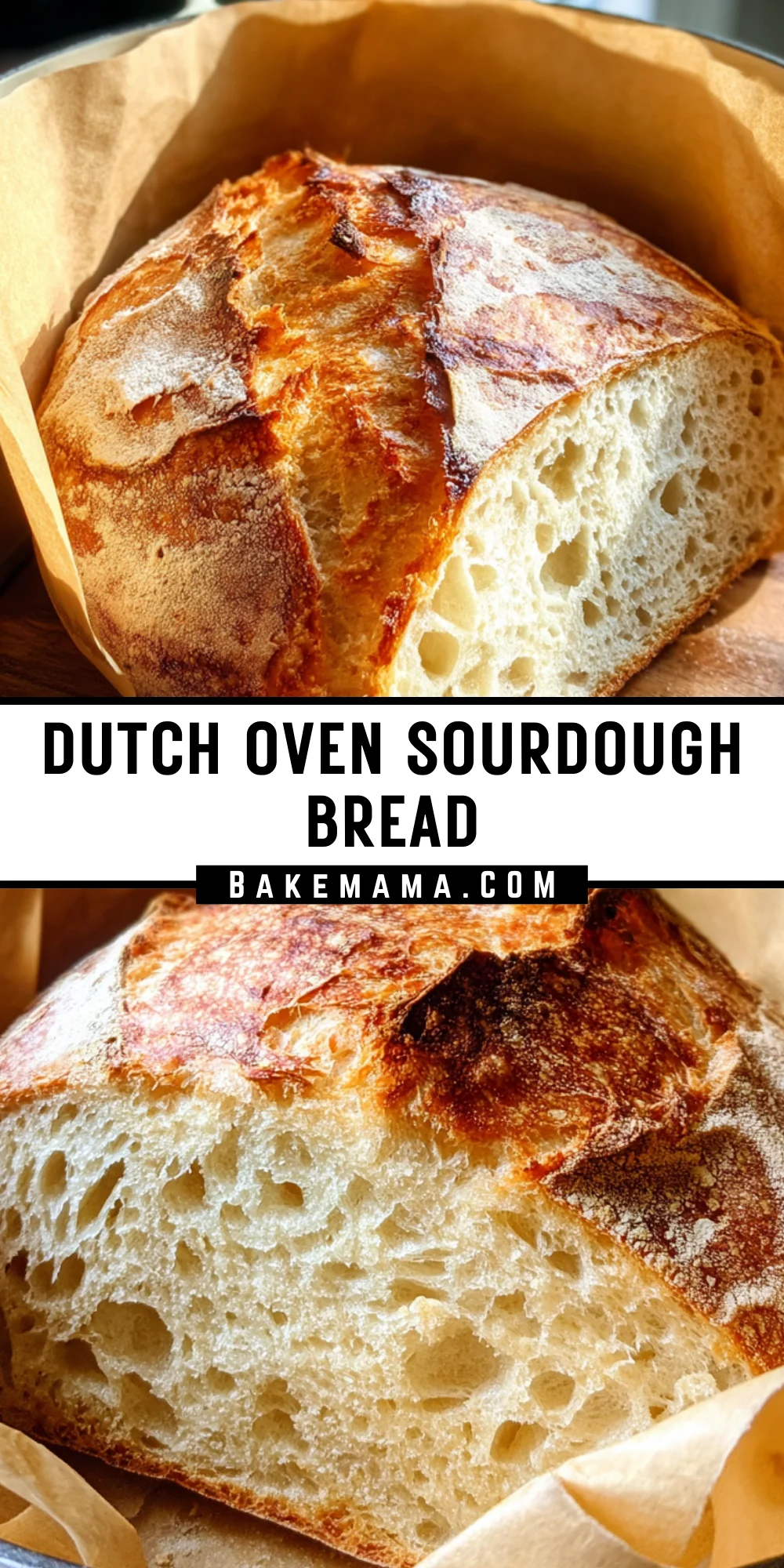 Dutch Oven Sourdough Bread 14 Pinterest Hidden Image