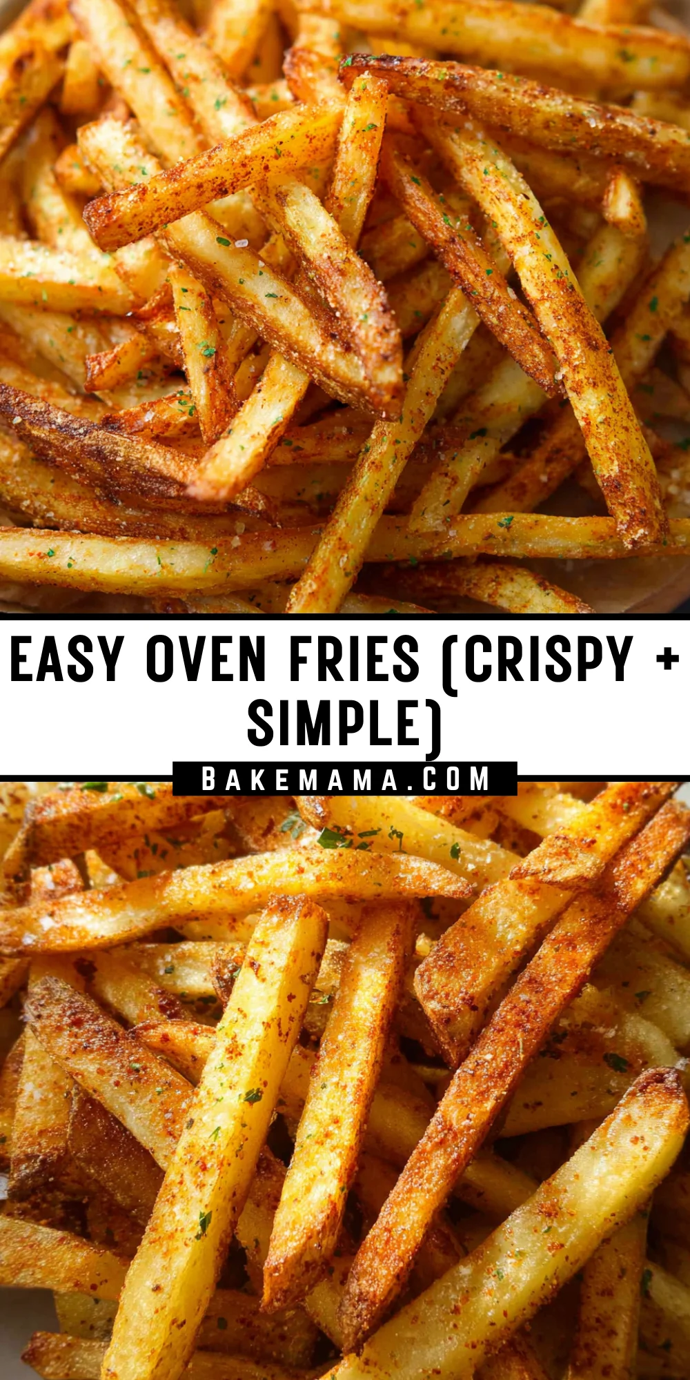 Easy Oven Fries (Crispy + Simple) 20 Pinterest Hidden Image