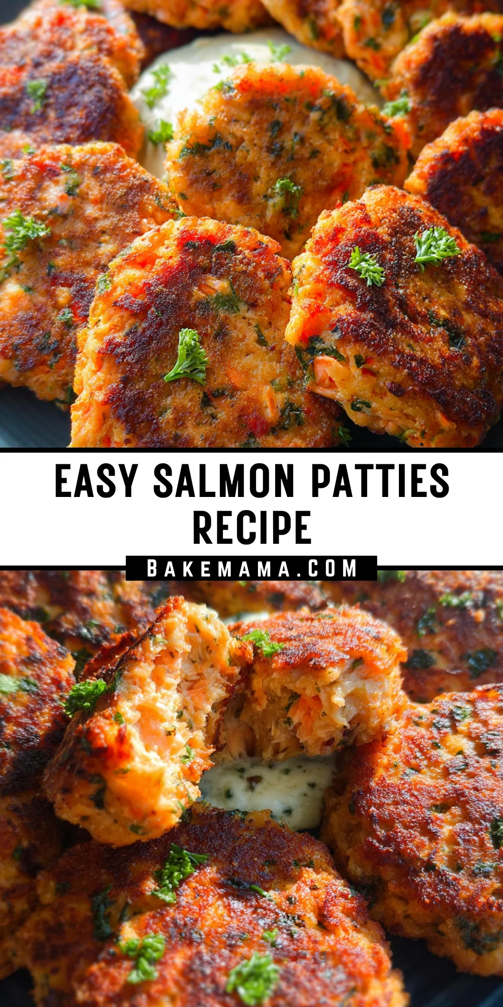 Easy Salmon Patties Recipe 22 Pinterest Hidden Image