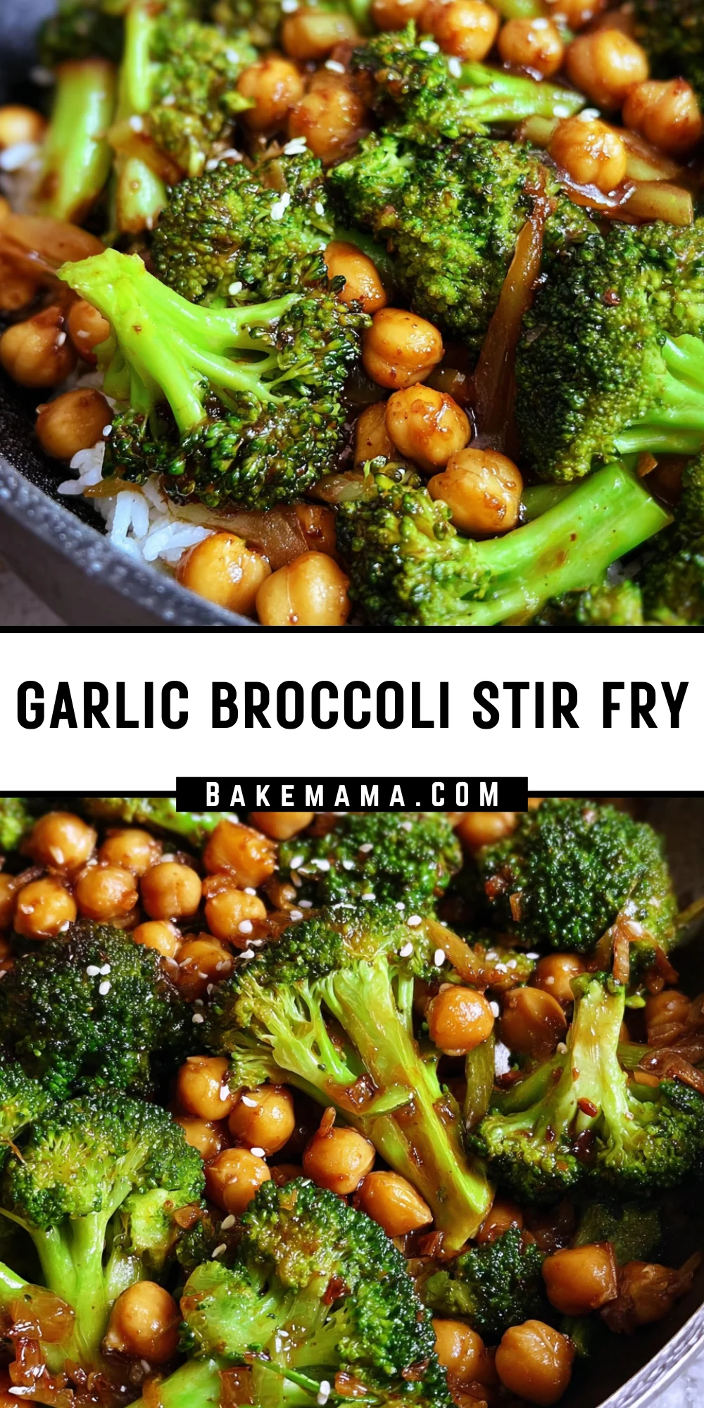 Garlic Broccoli Stir Fry 27 Pinterest Hidden Image