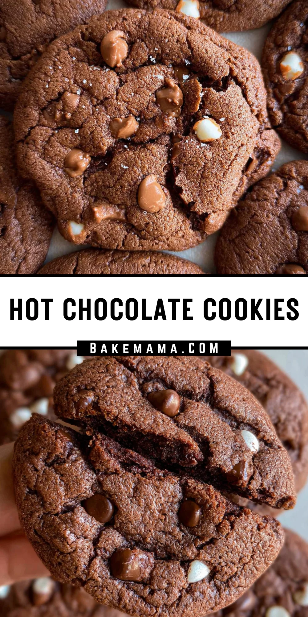 Hot Chocolate Cookies 25 Pinterest Hidden Image