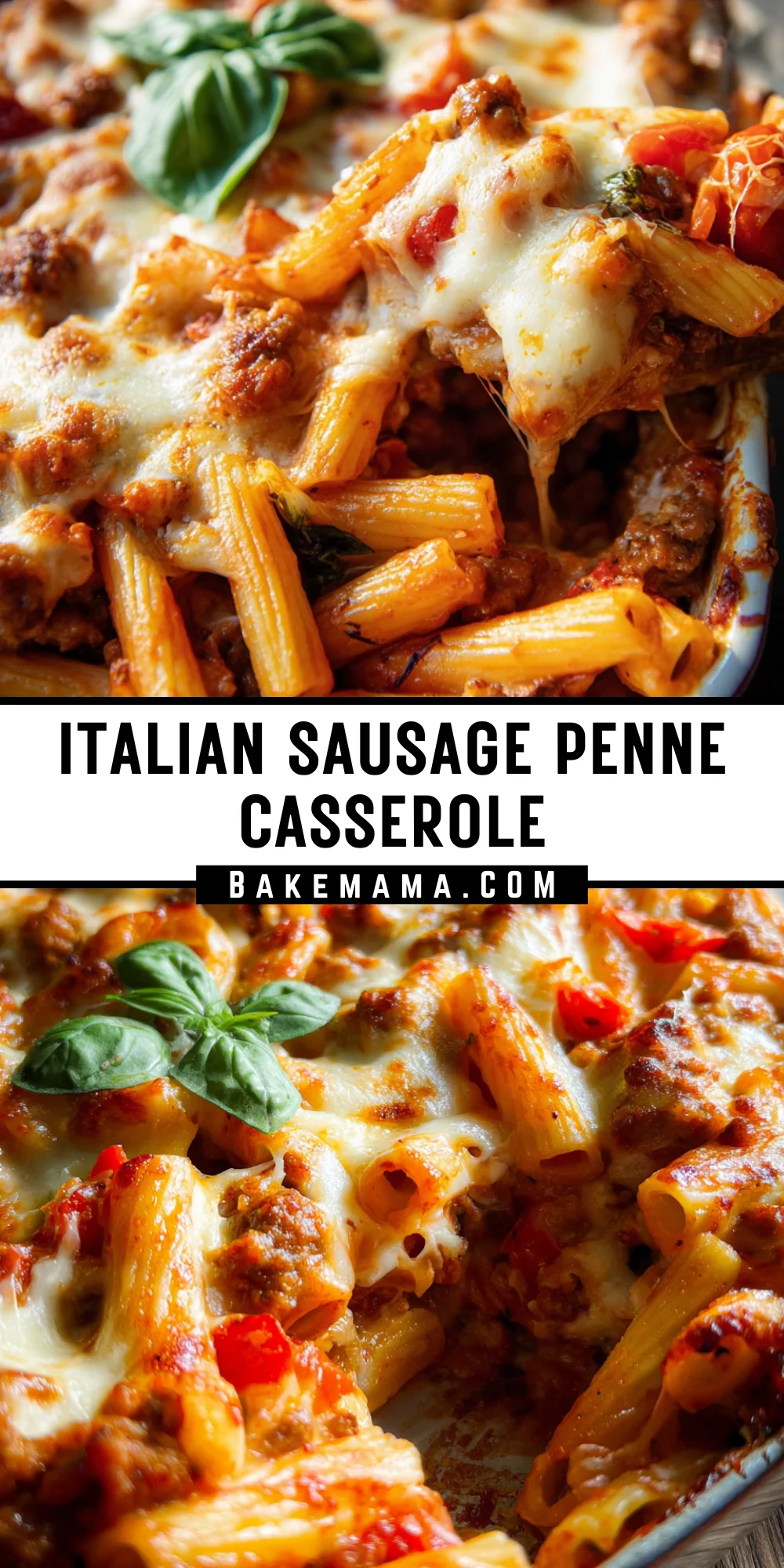 Italian Sausage Penne Casserole 24 Pinterest Hidden Image