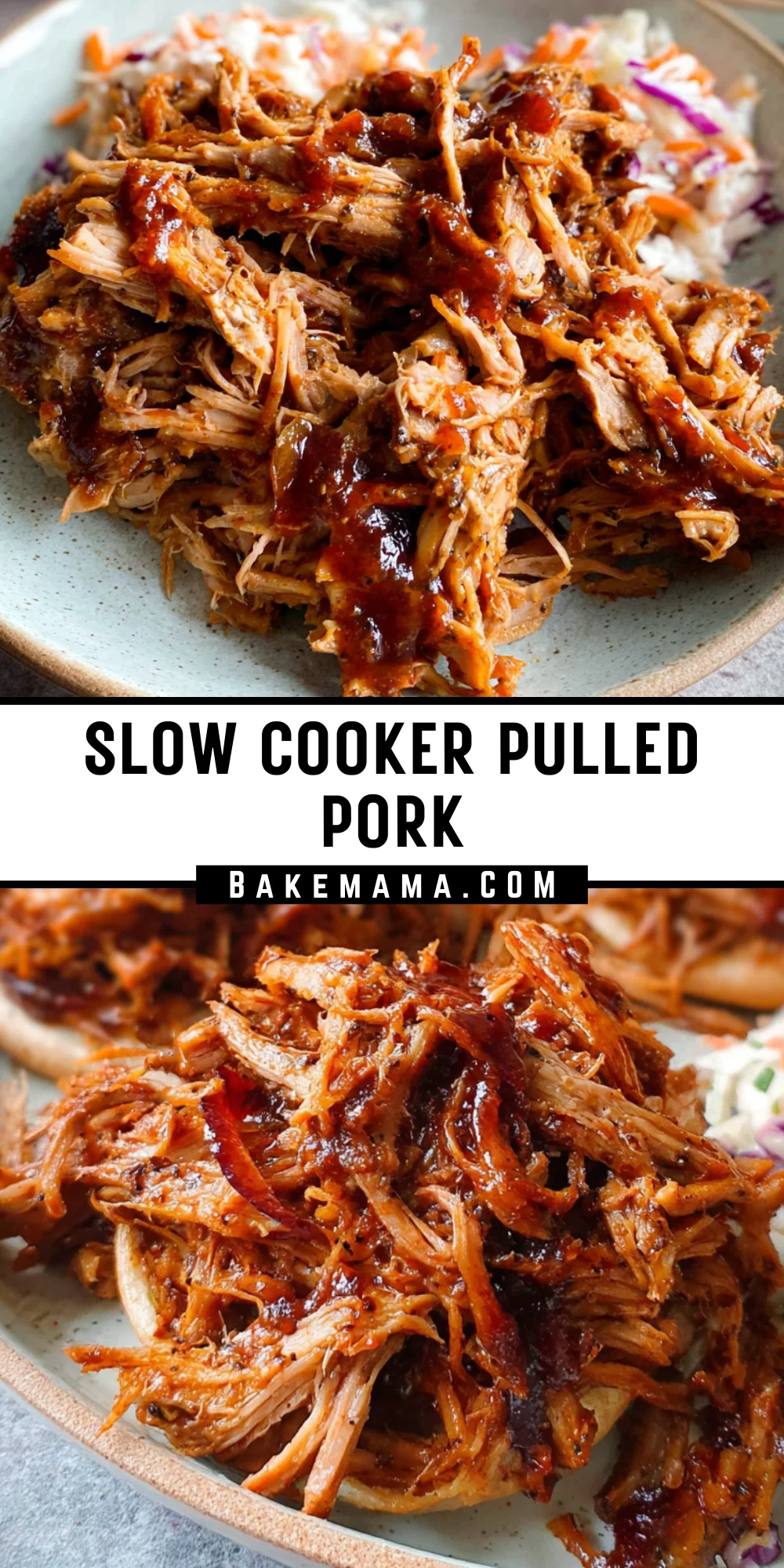 Slow Cooker Pulled Pork 18 Pinterest Hidden Image