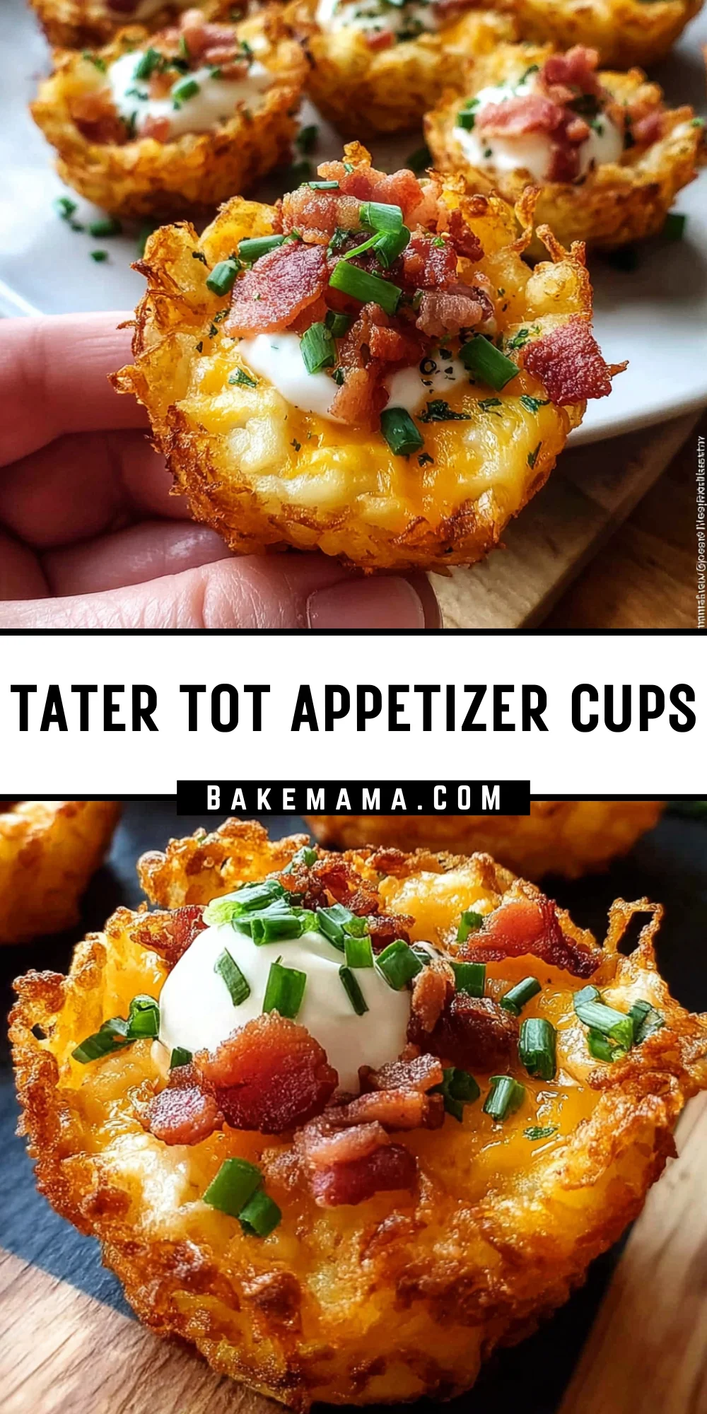 Tater Tot Appetizer Cups 15 Pinterest Hidden Image