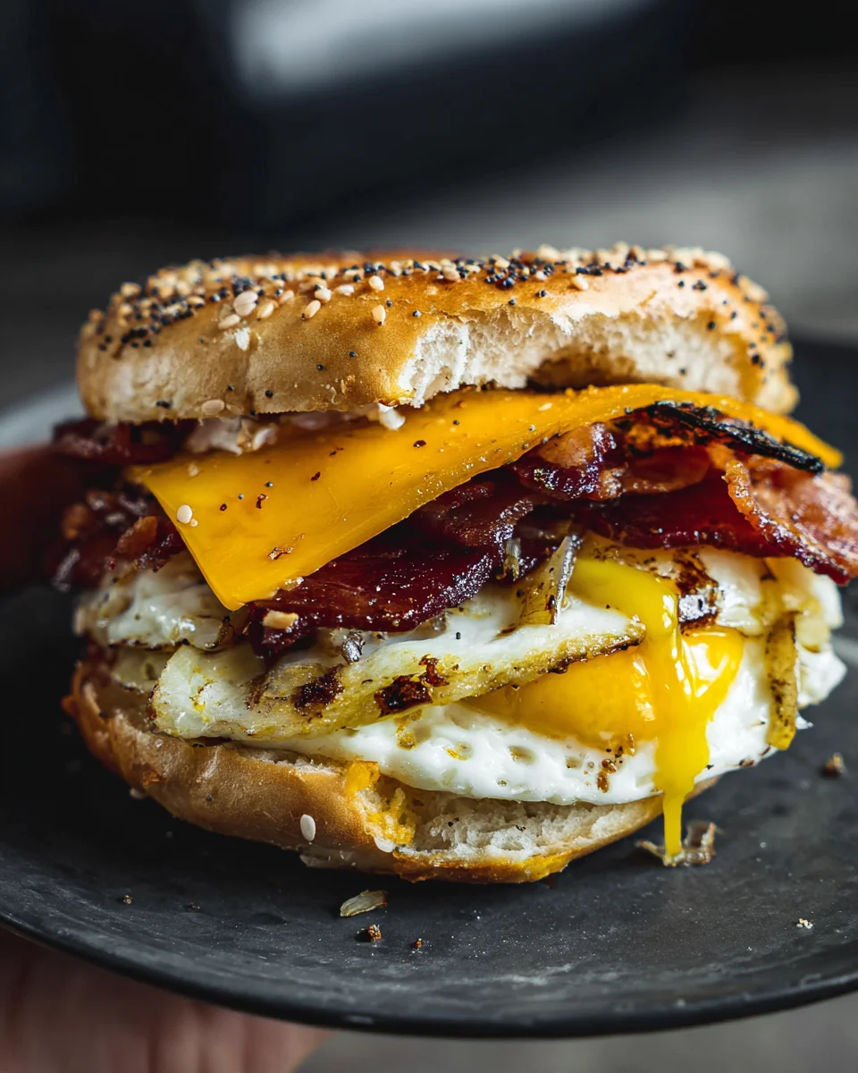 Bagel Breakfast Sandwich