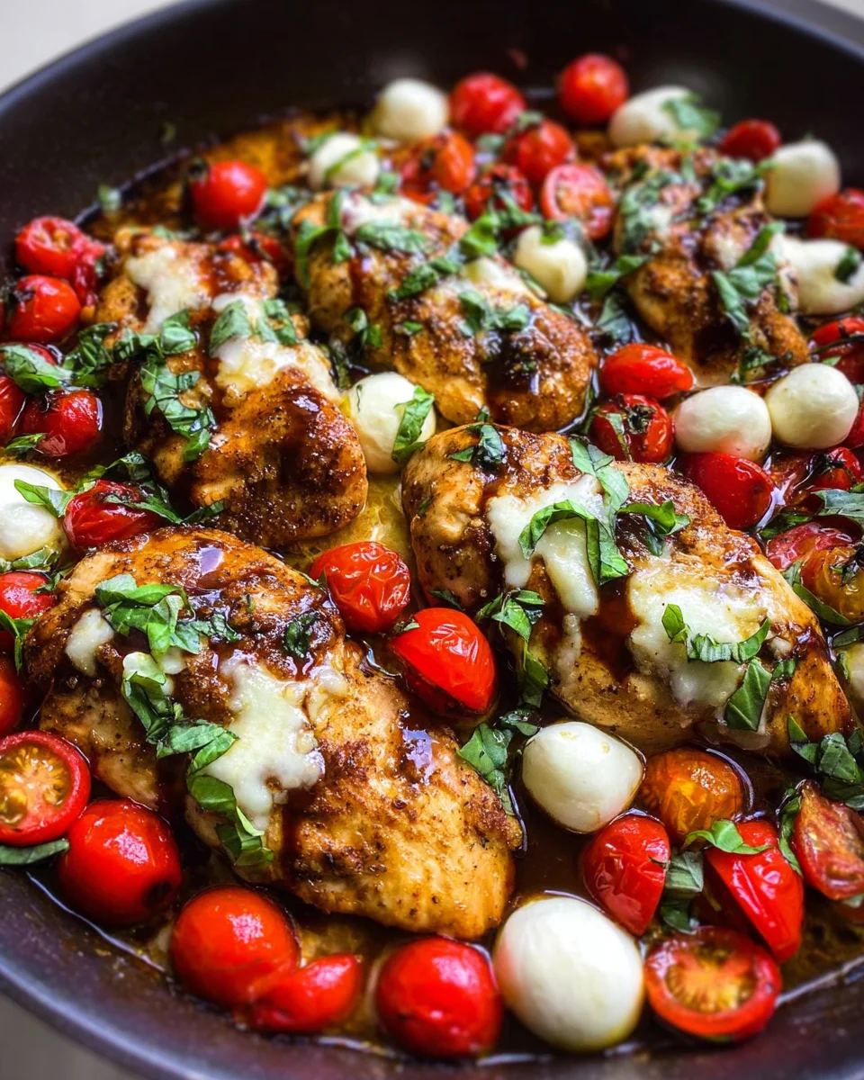Balsamic Glazed One Pan Chicken 20 Balsamic