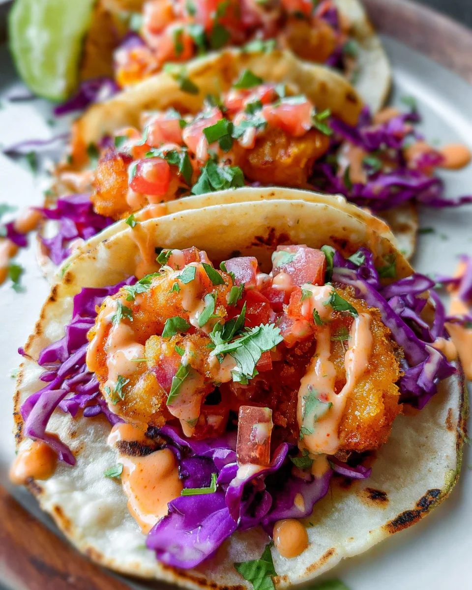Bang Bang Shrimp Tacos (Dynamite Shrimp)