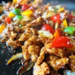 Bourbon Chicken on the Griddle