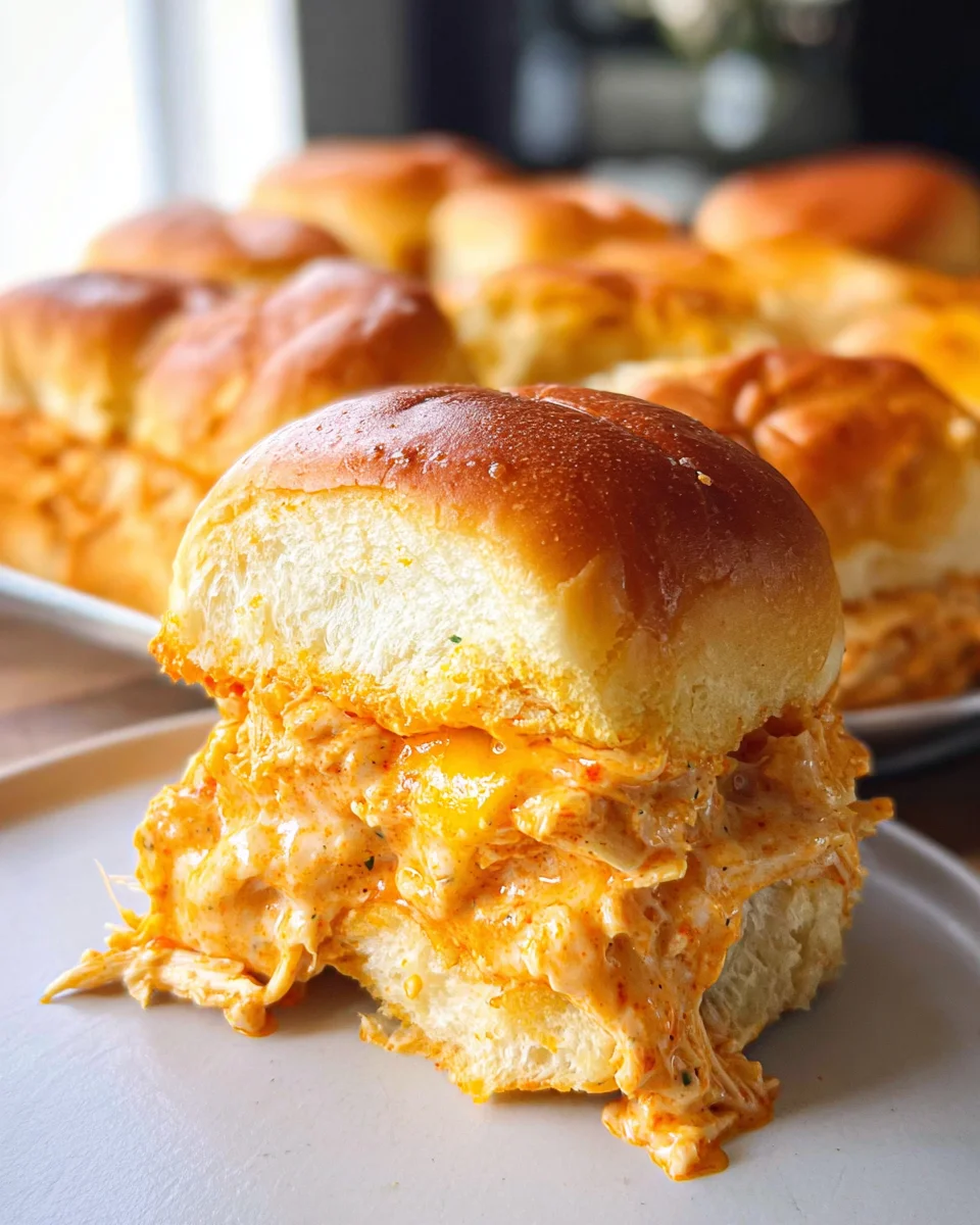 Buffalo Chicken Sliders