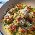 Chicken Piccata Meatballs