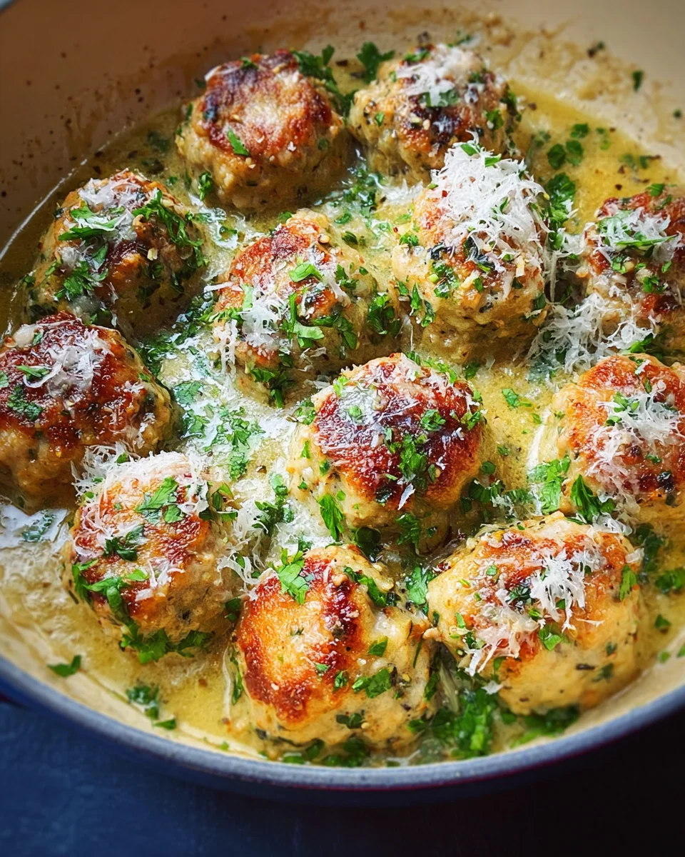 Chicken Piccata Meatballs 22 Chicken
