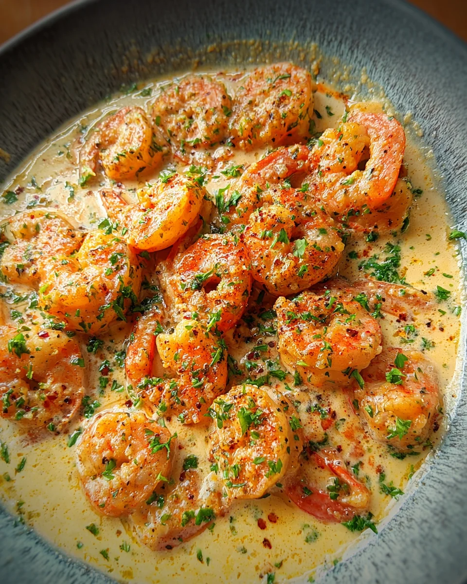 Creamy Garlic Shrimp (15 Minutes) 19 Creamy