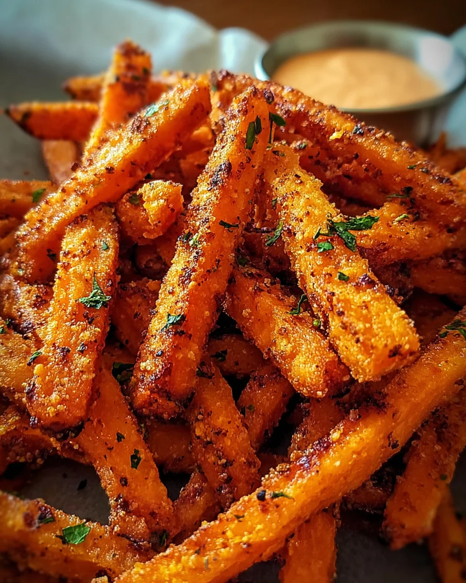 Crispy Oven Baked Sweet Potato Fries