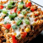 Easy Chicken Burrito Casserole