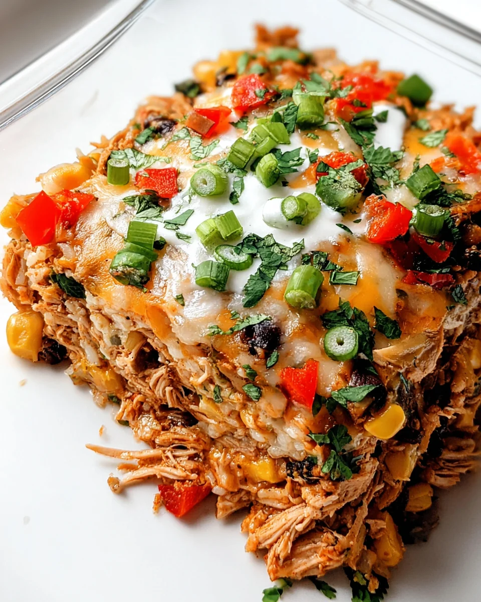 Easy Chicken Burrito Casserole 24 Easy