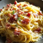 Easy Creamy Carbonara Pasta