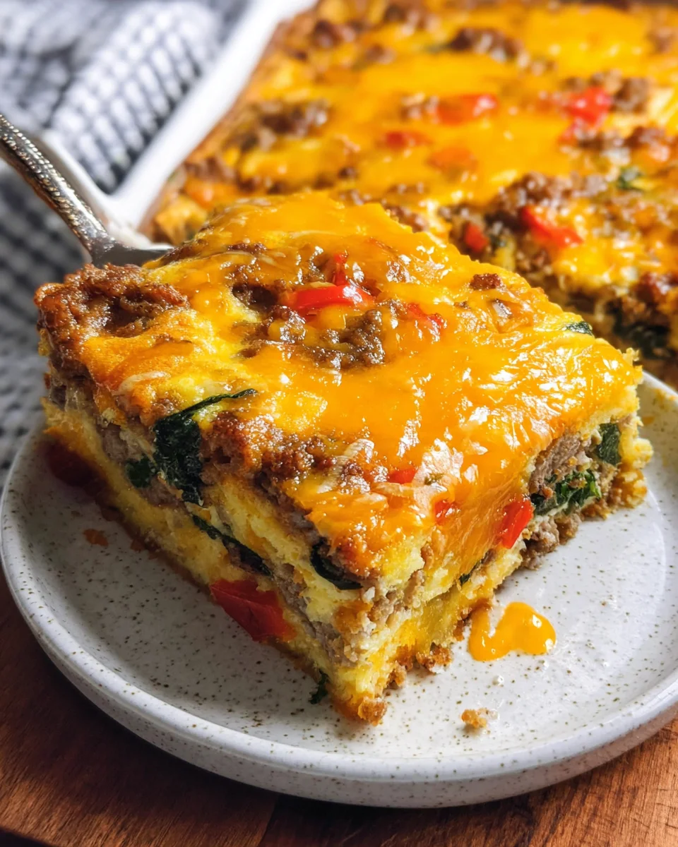 Easy Sausage and Egg Casserole 22 Easy Sausage and Egg Casserole