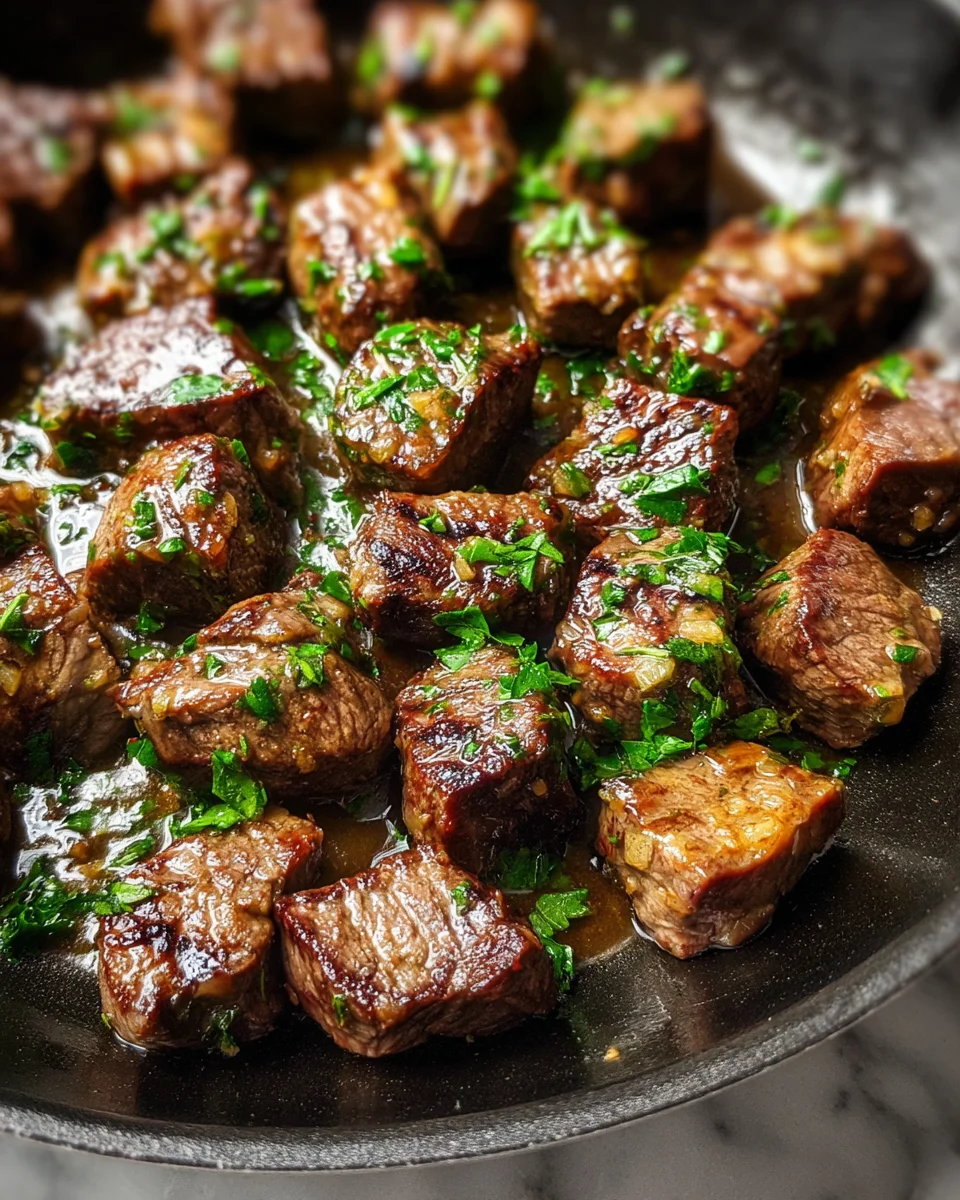 Garlic Butter Steak Bites
