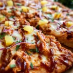 Hawaiian BBQ Chicken Pizza