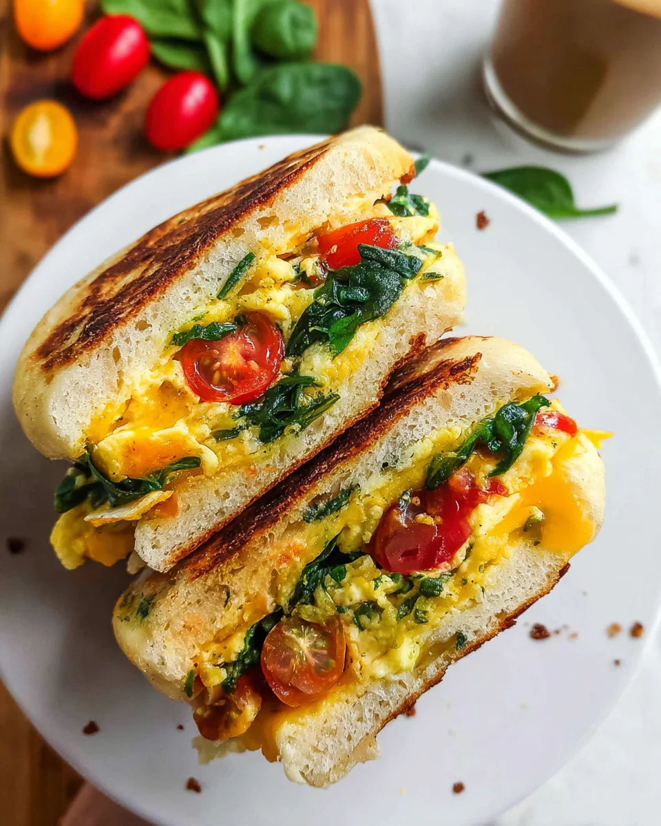 Healthy Breakfast Sandwich (A make-ahead recipe)