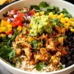 Instant Pot Chicken Burrito Bowl