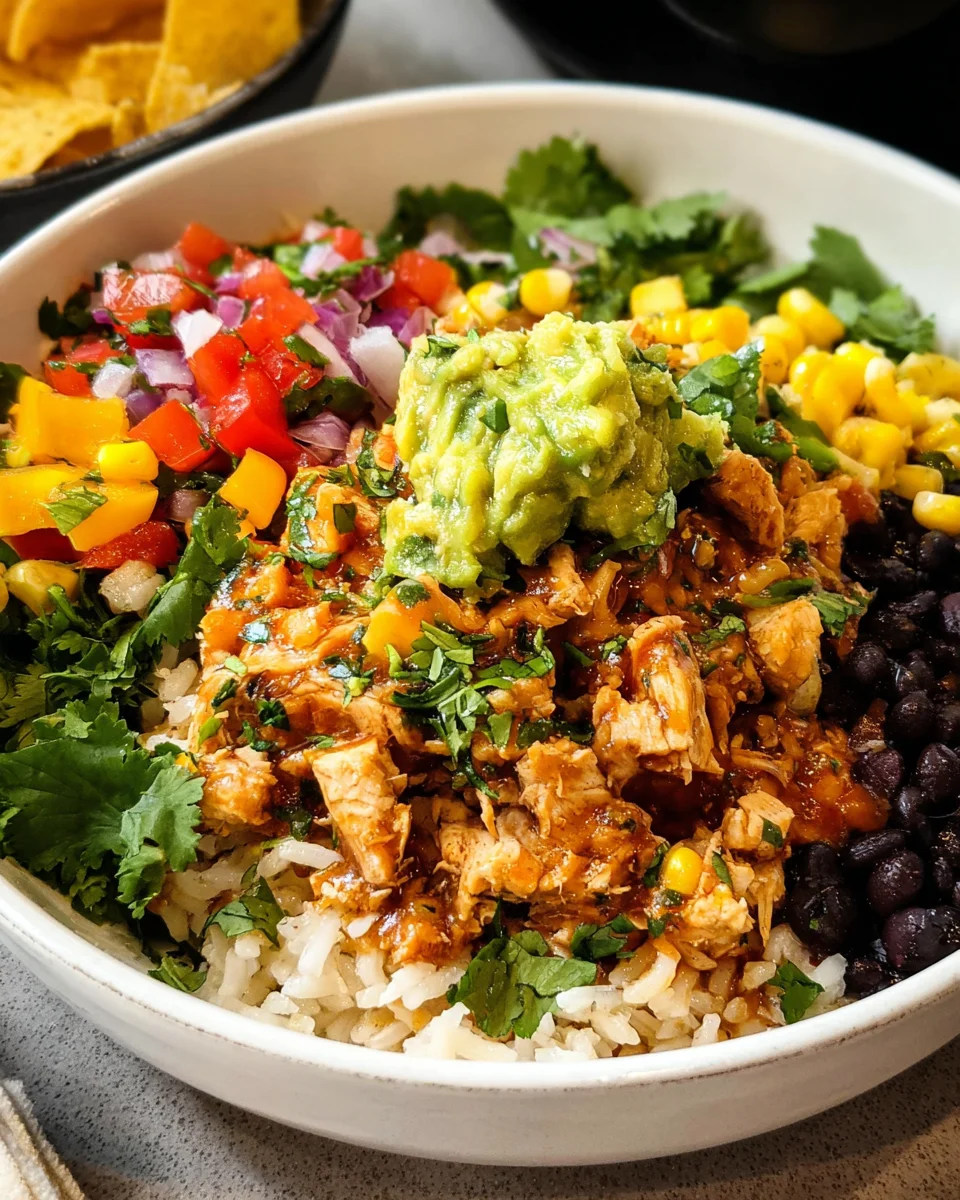 Instant Pot Chicken Burrito Bowl 25 Instant Pot Chicken Burrito Bowl