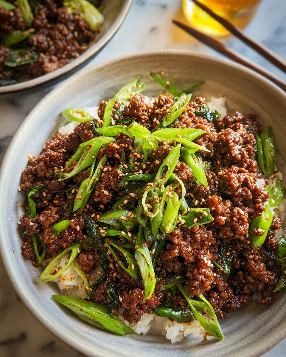 Korean Beef Bowl 21 Korean