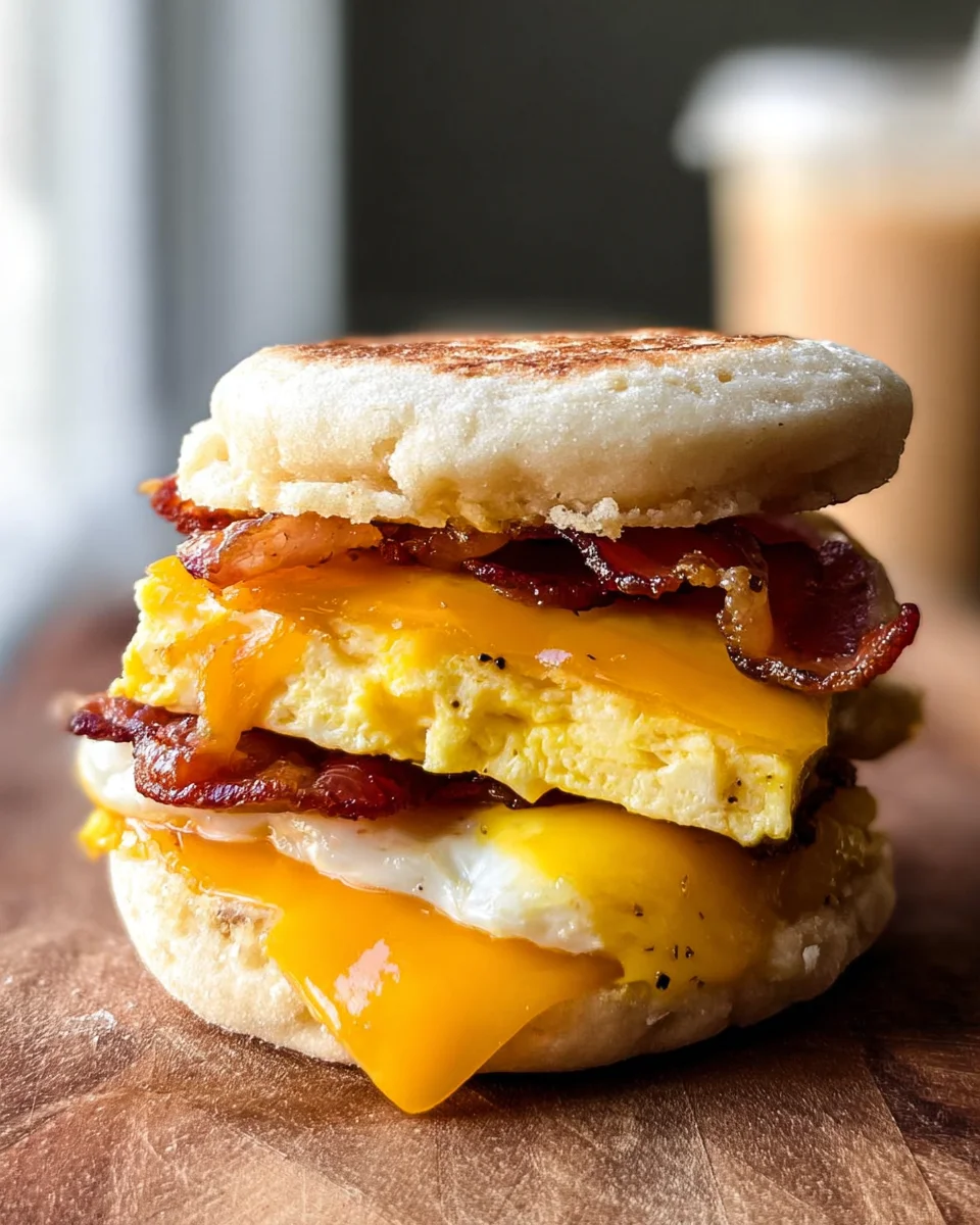 Make Ahead Breakfast Sandwiches