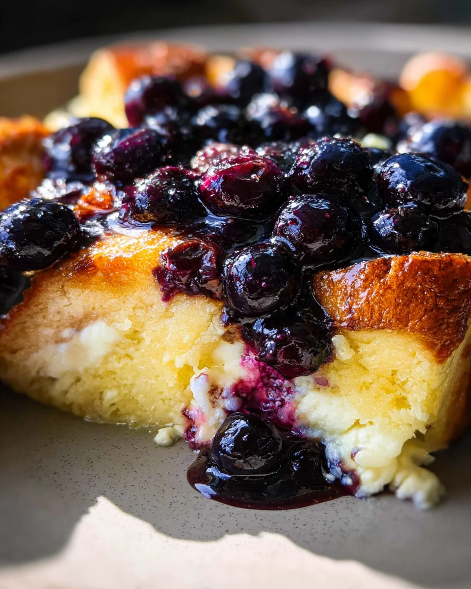 Overnight Blueberry French Toast Casserole 20 Overnight