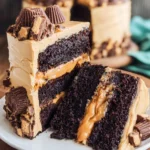 Peanut Butter Chocolate Layer Cake