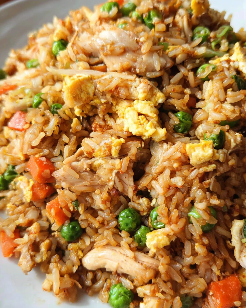 Quick & Easy Chicken Fried Rice 26 Quick