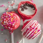 Valentine's Day Oreo Pops