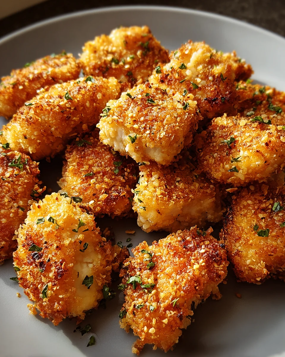 Air Fryer Ranch-Crusted Chicken Bites