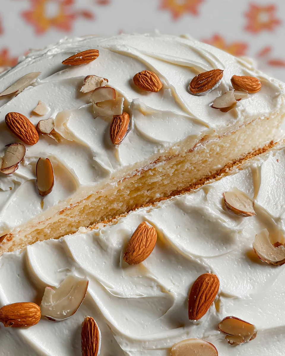 Almond Cream Cake