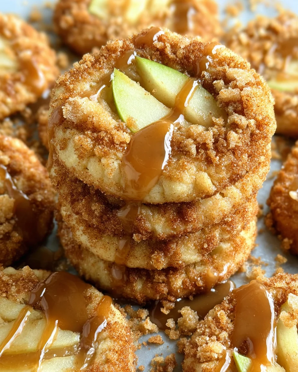 Apple Pie Cheesecake Cookies
