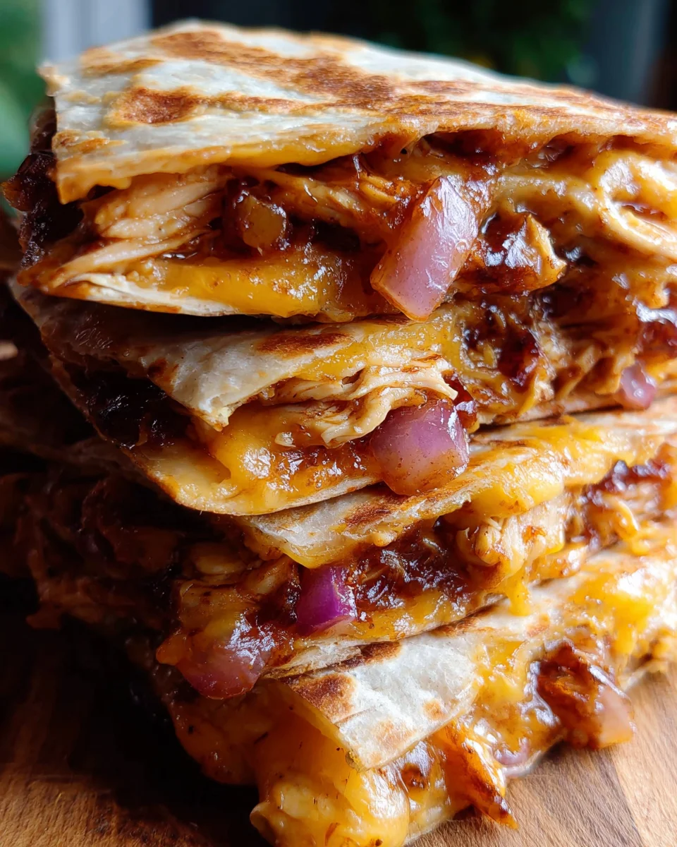 BBQ Chicken Quesadilla