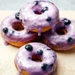 Blueberry Cake Donuts