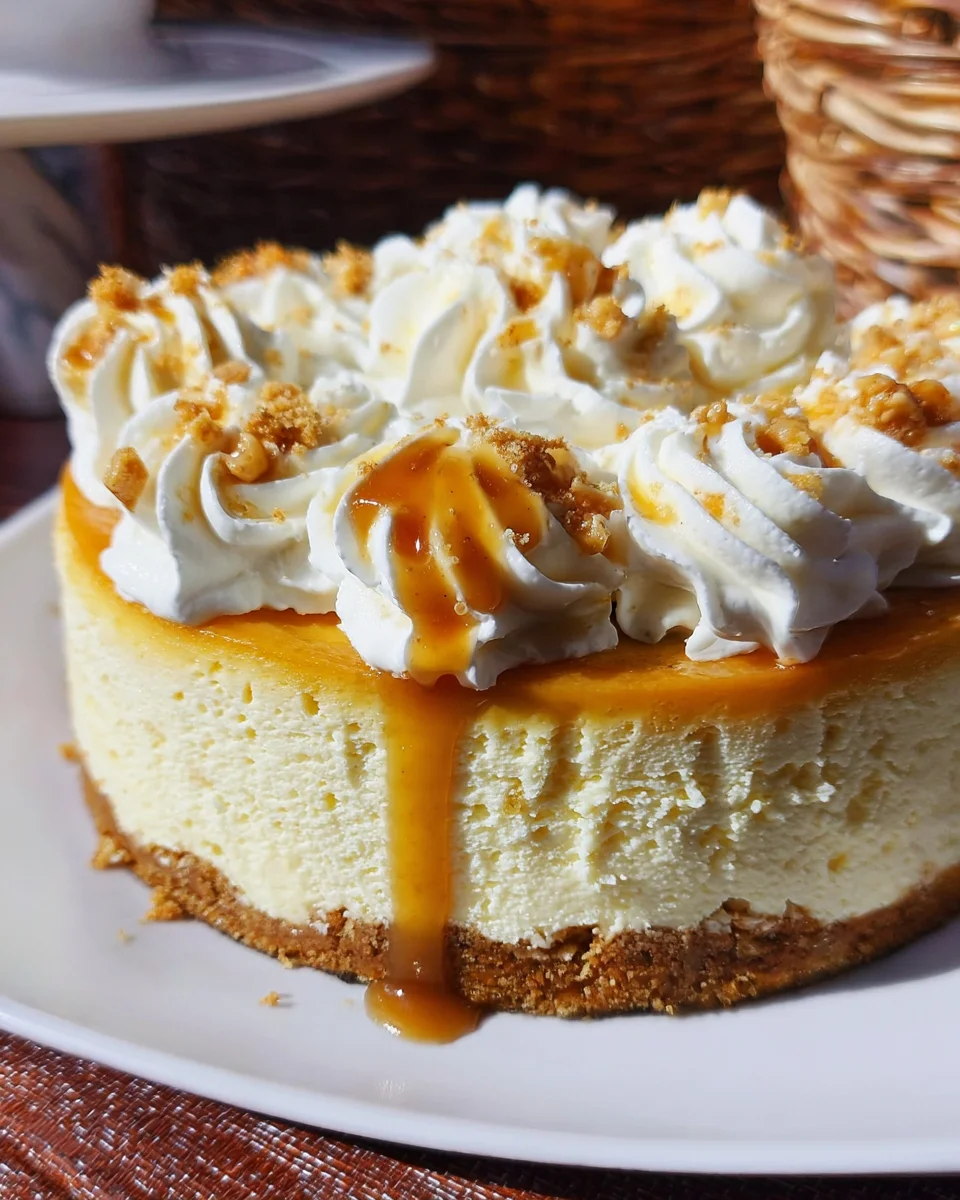 Butterbeer cheesecake