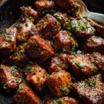 Cajun Garlic Butter Steak Bites
