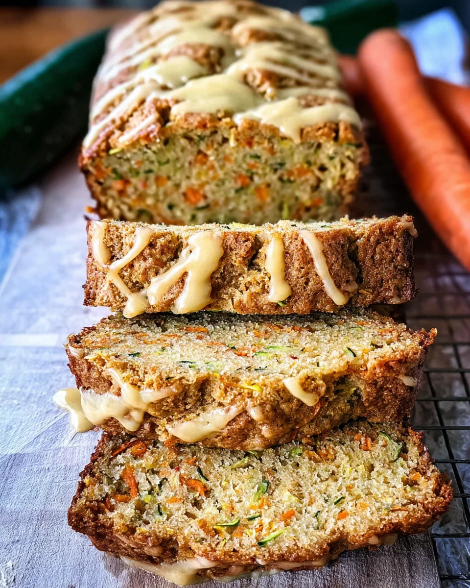 Carrot Apple Zucchini Bread