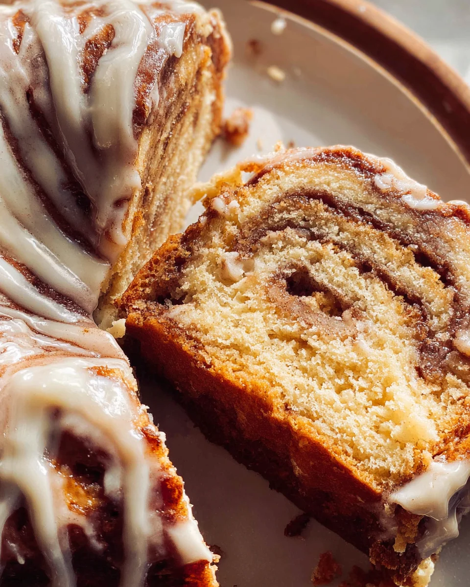 Cinnamon Roll Cake