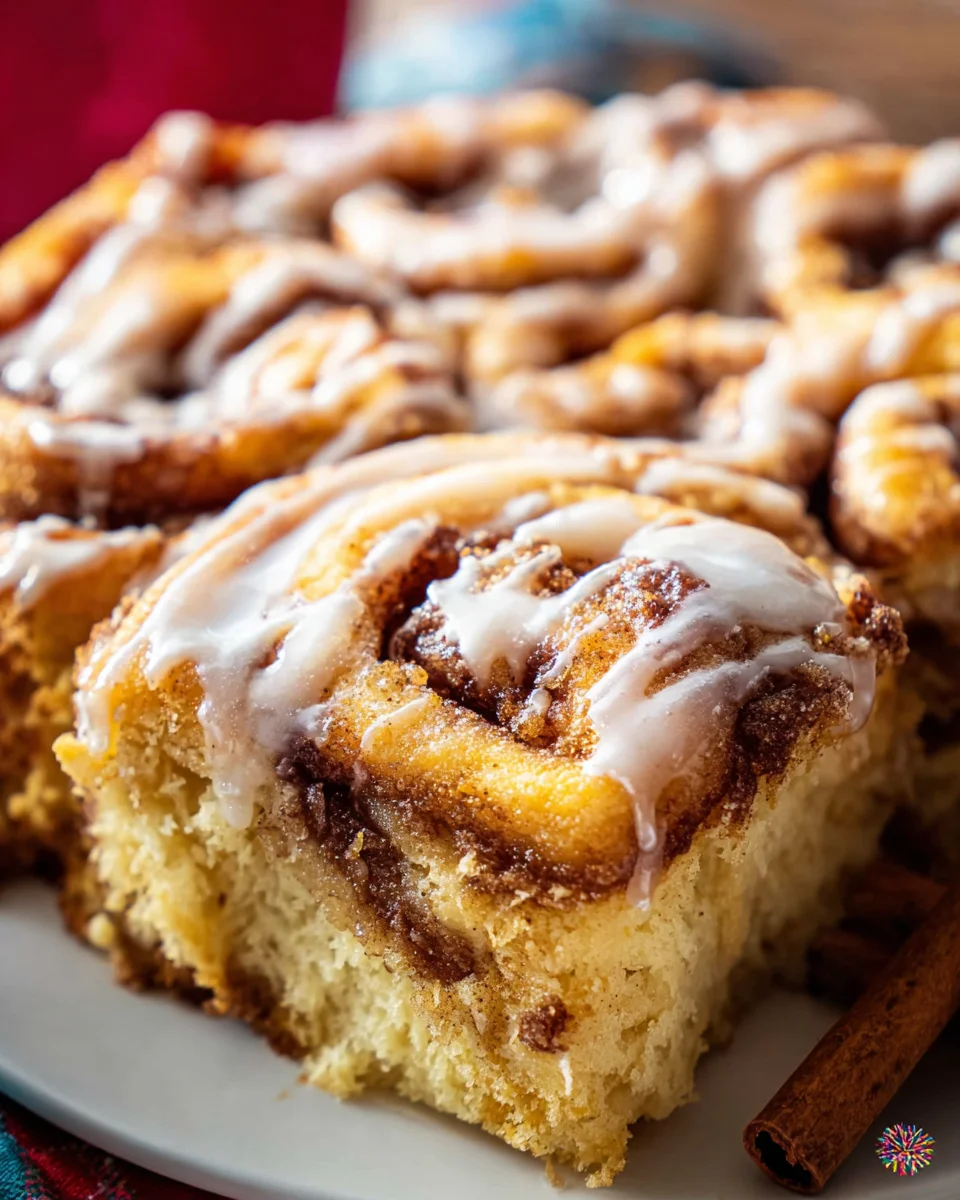 Cinnamon Roll Cake Delight