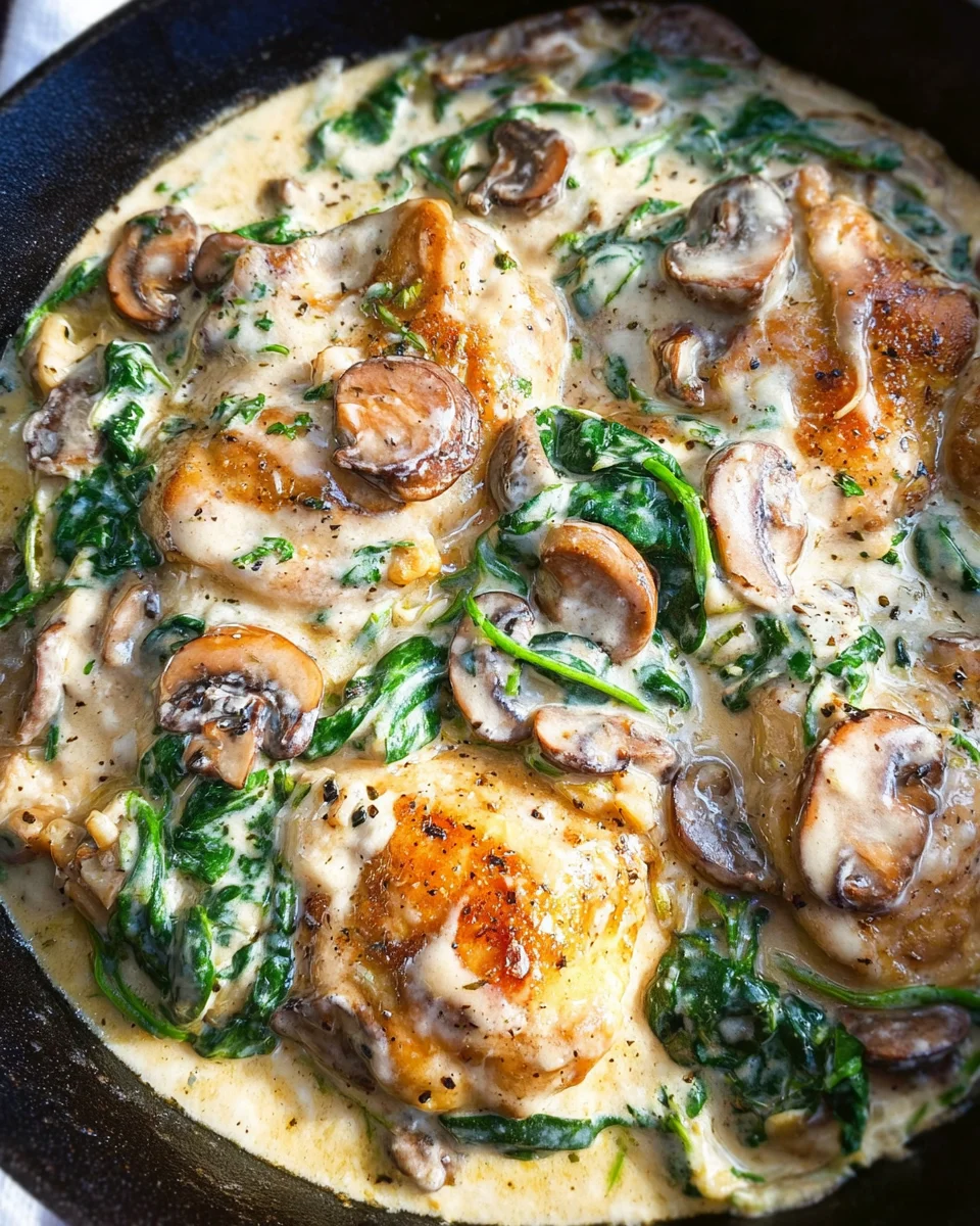 Creamy Chicken Mushroom