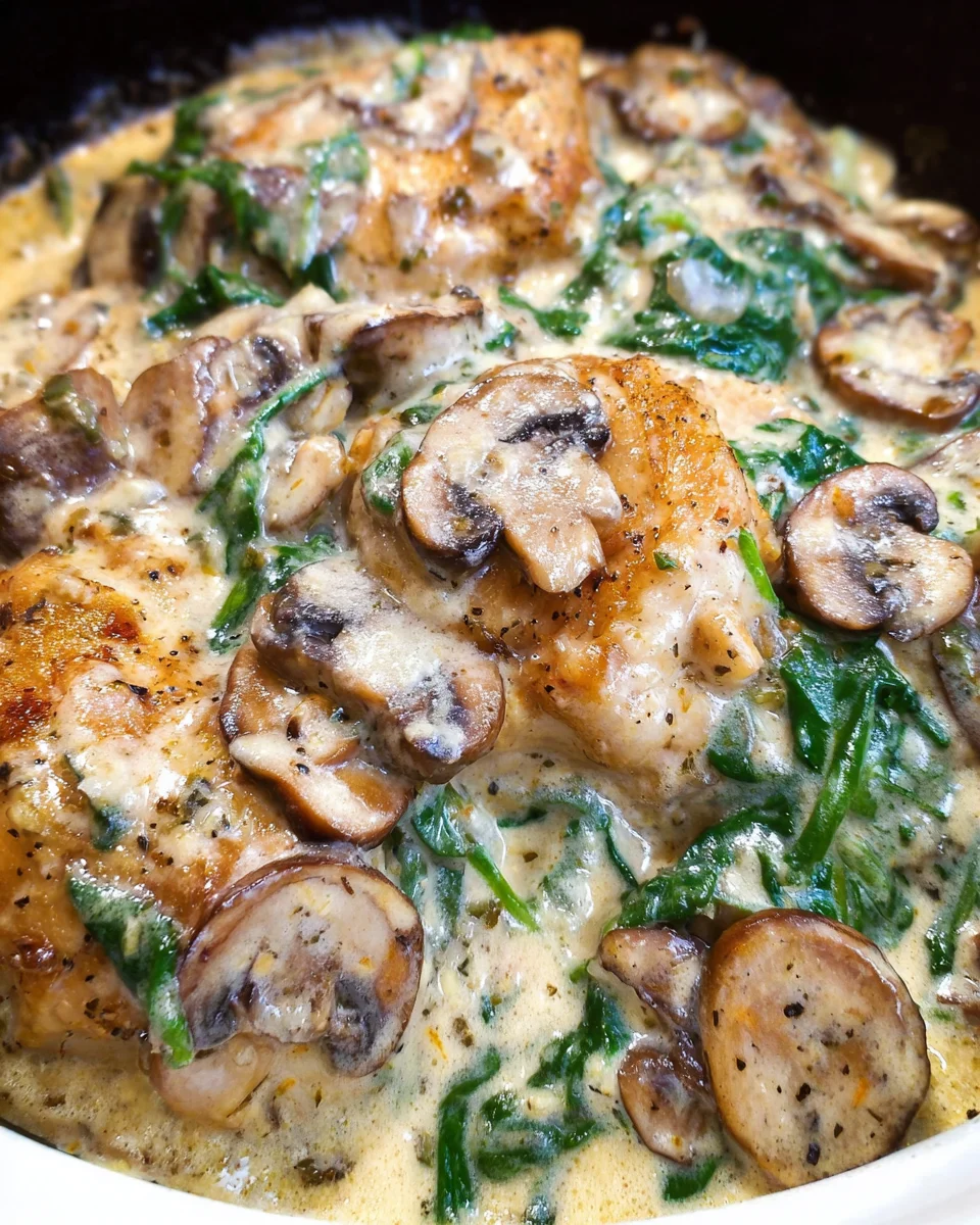 Creamy Chicken Mushroom 20 Creamy