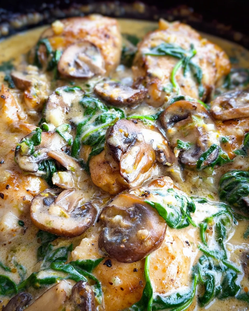 Creamy Chicken Mushroom 21 Creamy