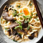 Creamy Miso Udon Soup